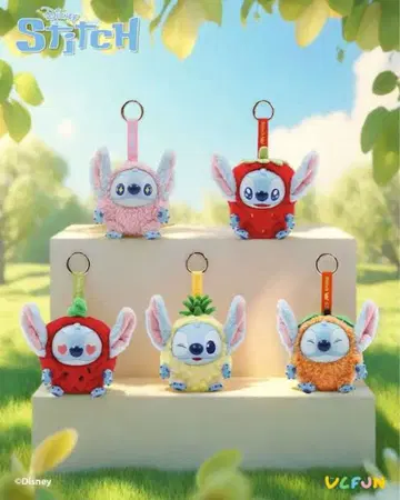 홍콩 디즈니 한정판 스티치 스트랩 수박