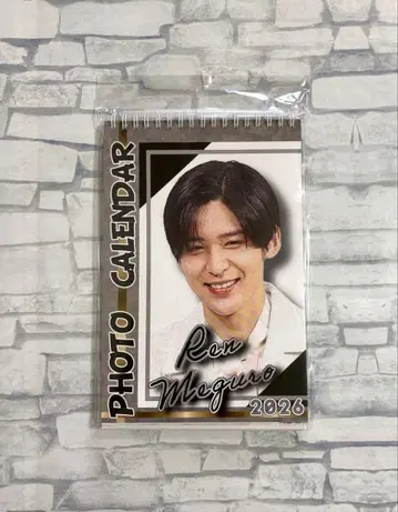 SnowMan 메구로 렌 사진 달력 2026