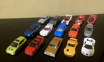 핫휠 와일드 스피드 루스 15대 + 로손 스카이라인