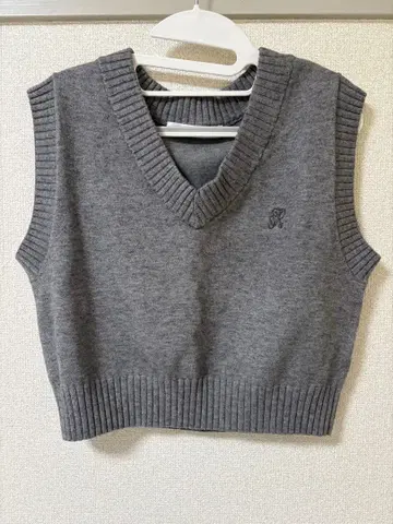 Rirandture 그레이 니트 베스트 사이즈 2