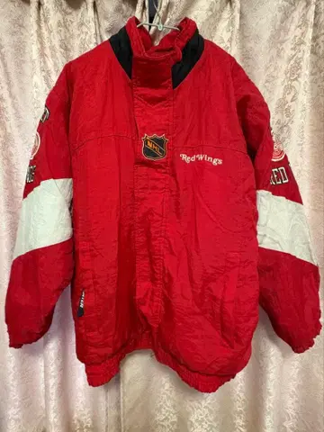 90s STARTER NHL DETROIT REDWINGS 자켓