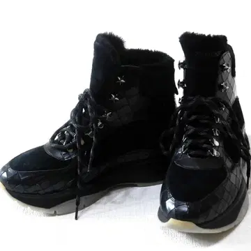 지미추 / 스니커즈 부츠 블랙 41 보아 안감 하이컷 블랙