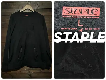 스테이플 남성용 L 맨투맨 트레이닝복 풀오버