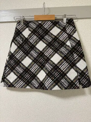 [11/21 삭제] LILY BROWN 체크 무늬 미니 스커트 사이즈 1