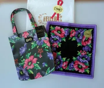 FEILER 미니 토트백 타월 손수건