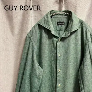 GUY ROVER 가이 로버 셔츠 이탈리아 면 100 온오프 겸용 M