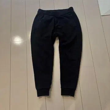 LOOPWHEELER 블랙 조거 팬츠 M