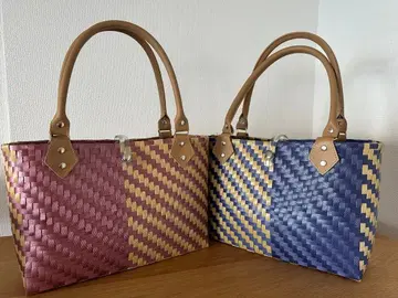 PP 밴딩 바스켓백 2개 세트 A