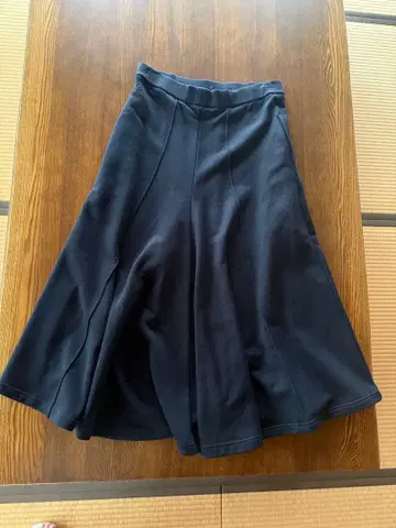 Y-3 블랙 플레어 스커트