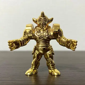 다이캐스트 킨케시 악마 장군 금 도금 근육맨 4 초판 골드맨