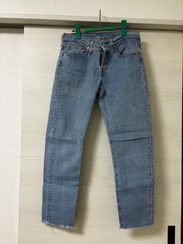Levi's 501 스트레이트 데님 라이트 블루