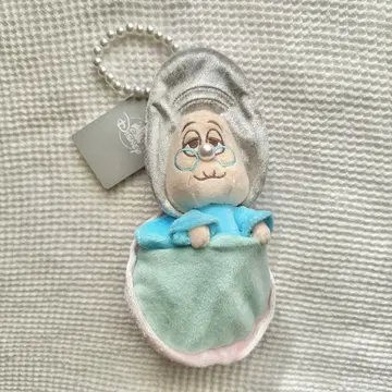 미사용 새상품 원더랜드의 앨리스 할머니 감 봉제 인형 키링