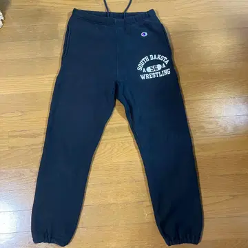 Champion 남 다코타 레슬링 스웨트 팬츠 컬러 블랙