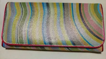 미사용 Paul Smith 골드 스월 장지갑 정가 28000엔
