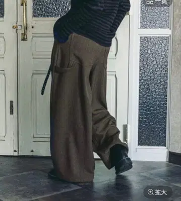 mode norm core 2 턱 페인터 팬츠 카키 L 니코앤드