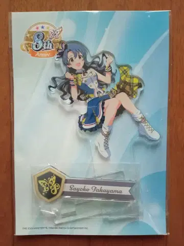 밀리오 라이브 8th Anniversary 아크릴 스탠드 타카야마 사요코