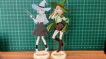 마녀 캐릭터 아크릴 스탠드 2체 세트