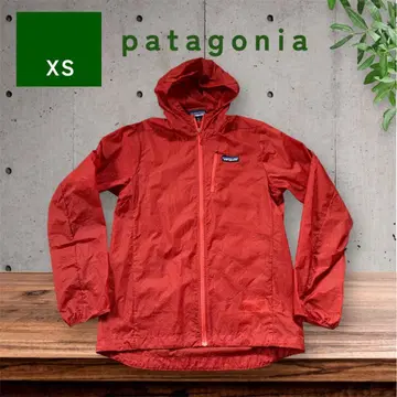 patagonia 나일론 자켓 XS 빨간색