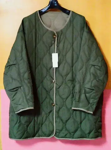 새상품 RyuRyu 퀼팅 코트 L