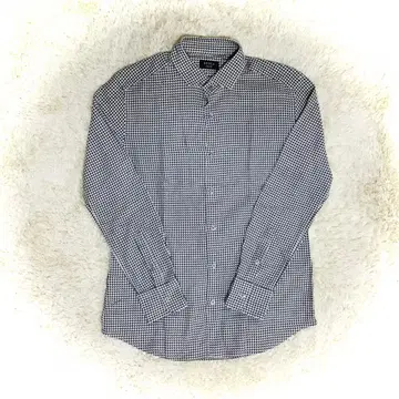 EPOCA UOMO 긴팔 패턴 셔츠 에포카 화이트 블랙