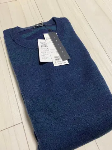 [ 미사용품 ] theory 남성용 U넥 스웨터 L 사이즈