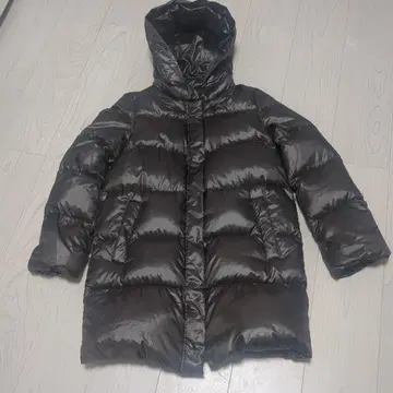 투모로우랜드 보르지 경량 2WAY 미세 광택 미들 다운 코트 자켓