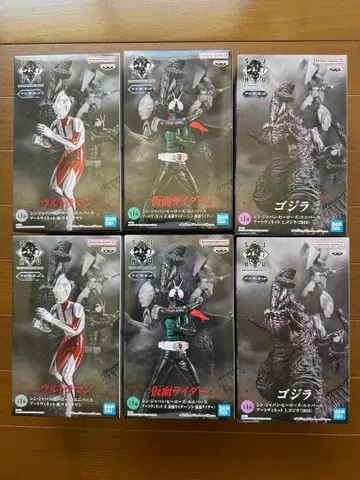 울트라맨 외 피규어 6체 세트