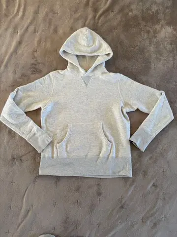 LOOPWHEELER 후드티 XS 오트밀