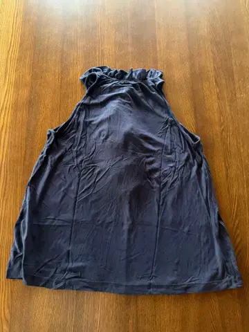 슬리브리스 튜닉 KWK-0551-B 네이비 컬러