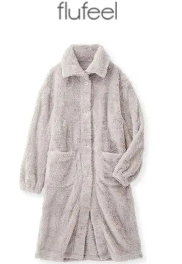 펠리시모 보아 가운 그레이 브라운