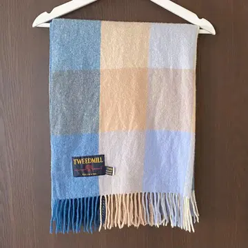 TWEEDMILL 트위드밀 울 대형 스톨