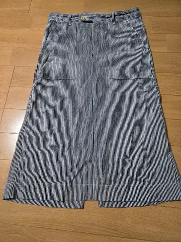 45R 데님 베이커 스커트