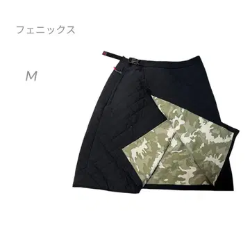 phenix 퀼팅 스커트 M 랩스커트 피닉스