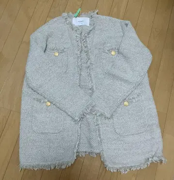 스픽 앤 스팬 아다와스 별주 니트 트위드 자켓