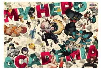 나의 히어로 아카데미아 원화전 포스터