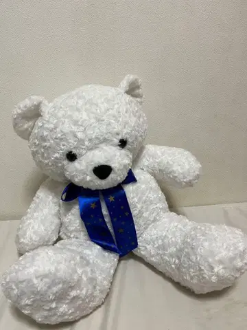 푹신푹신 화이트 곰 봉제 인형