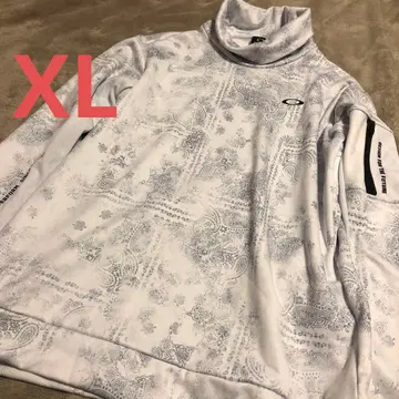 오클리 남성용 골프웨어 하이넥 모크넥 긴팔 XL