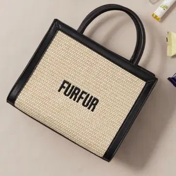 FURFUR 블루 토트백