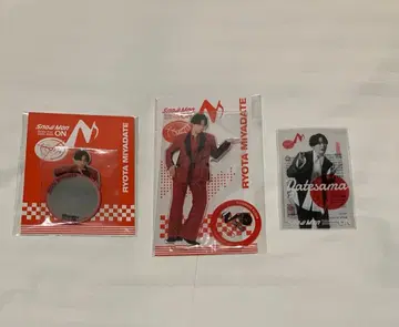 미야타테 료타 3종 세트 Snow Man ON 투어 굿즈