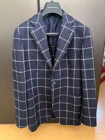 딸리아또레 윈도우페인 자켓 네이비 44