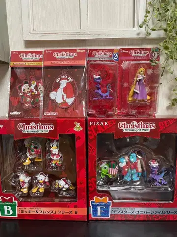 디즈니 크리스마스 오너먼트 6개 세트