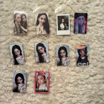 aespa 카리나 트레이딩 카드 묶음 판매