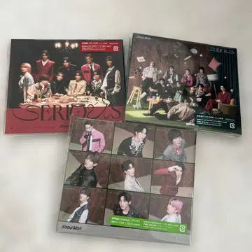 Snow Man SERIOUS 3장 세트