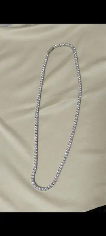 인기 상품 아발란체 SV925 지르코니아 테니스 목걸이 45cm