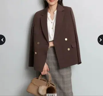 새상품 미사용 택 포함 JUSGLITTY 라이트 가을 자켓