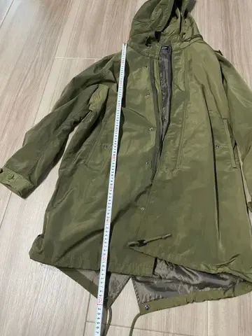 올리브색 모즈 코트 M 사이즈