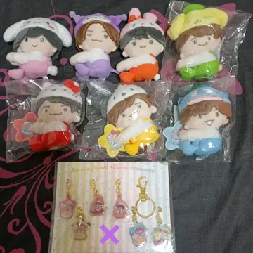 나니와단시 산리오 클립 마스코트 메탈 참