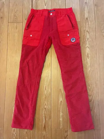 로사센 rosasen 플리스 팬츠 레드