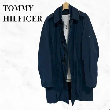 TOMMY HILFIGER 미들 기장 코트 스텐카라 코트 라이트 코트