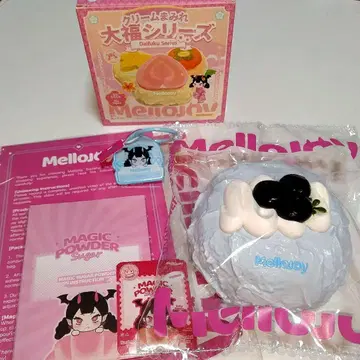 mellojoy 스퀴즈 크림 범벅 대복 시리즈 블루베리